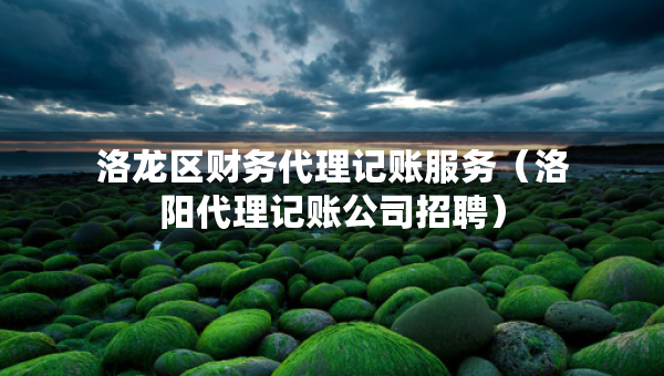 洛龍區(qū)財務代理記賬服務（洛陽代理記賬公司招聘）