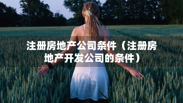 注冊(cè)房地產(chǎn)公司條件（注冊(cè)房地產(chǎn)開發(fā)公司的條件）