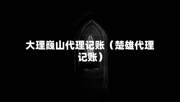 大理巍山代理記賬（楚雄代理記賬）