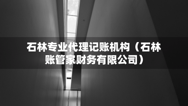 石林專業(yè)代理記賬機構（石林賬管家財務有限公司）