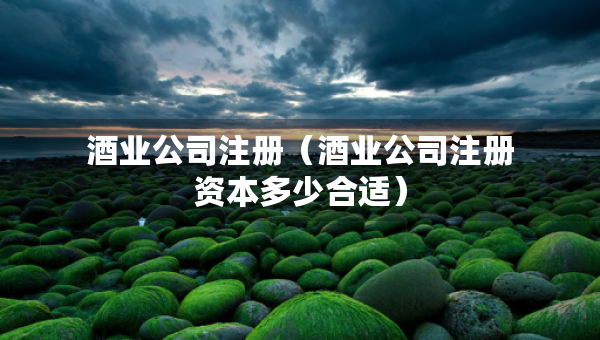 酒業(yè)公司注冊（酒業(yè)公司注冊資本多少合適）