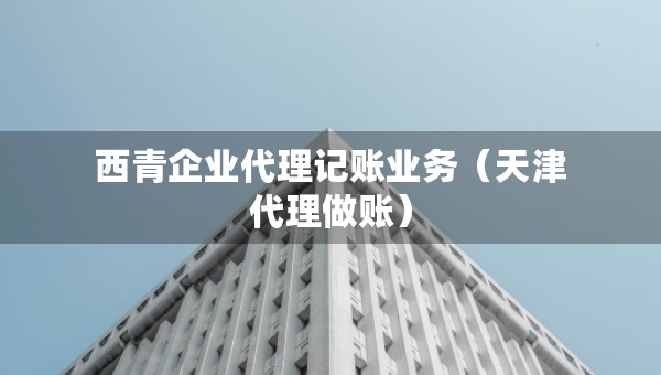 西青企業(yè)代理記賬業(yè)務(wù)（天津代理做賬）