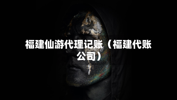 福建仙游代理記賬（福建代賬公司）