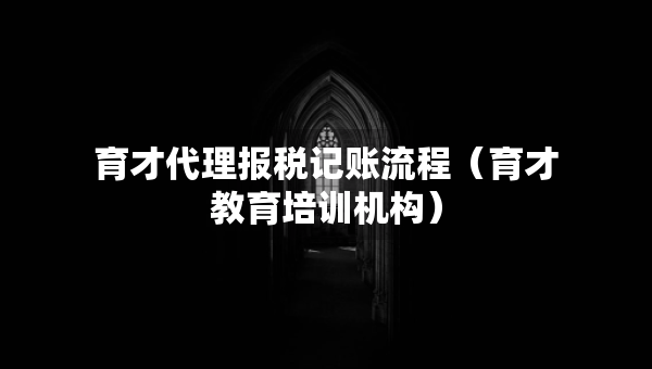 育才代理報(bào)稅記賬流程（育才教育培訓(xùn)機(jī)構(gòu)）