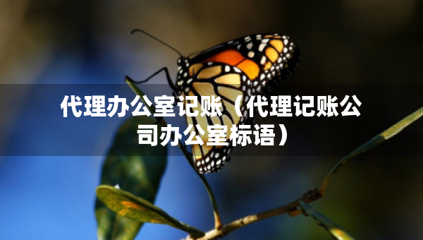 代理辦公室記賬（代理記賬公司辦公室標語）