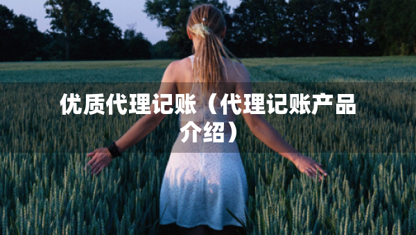 優(yōu)質(zhì)代理記賬（代理記賬產(chǎn)品介紹）