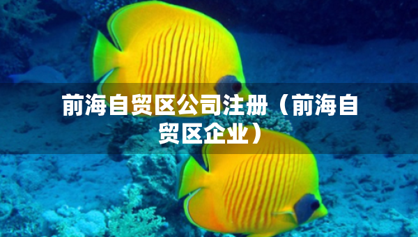 前海自貿(mào)區(qū)公司注冊(cè)（前海自貿(mào)區(qū)企業(yè)）