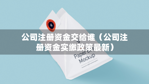 公司注冊(cè)資金交給誰(shuí)（公司注冊(cè)資金實(shí)繳政策最新）