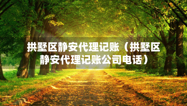 拱墅區(qū)靜安代理記賬（拱墅區(qū)靜安代理記賬公司電話）