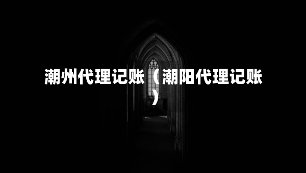 潮州代理記賬（潮陽(yáng)代理記賬）