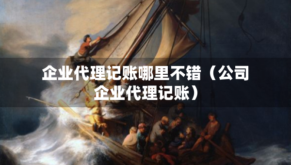 企業(yè)代理記賬哪里不錯(cuò)（公司企業(yè)代理記賬）