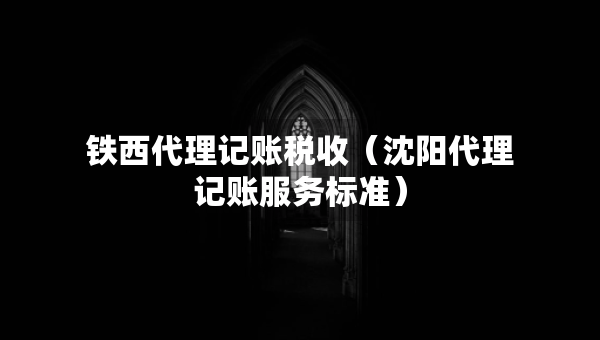 鐵西代理記賬稅收（沈陽代理記賬服務標準）